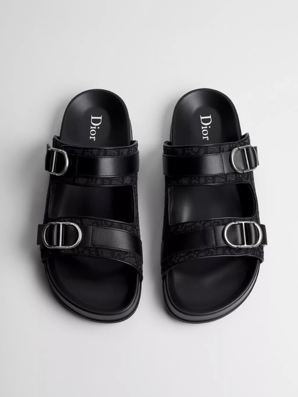 Black DIOR AQUA Sandals - Size 44 / US 11